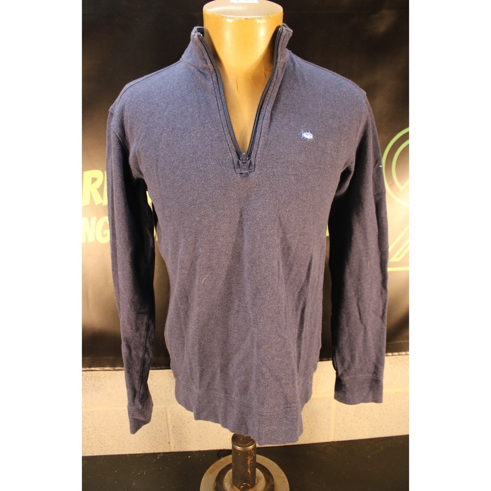 Southern Tide Youth Cotton Pullover‎ Quarter Zip Size XL Blue